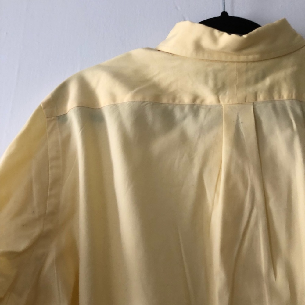 🆕 NWOT YELLOW RALPH LAUREN CLASSIC FIT BUTTONDOWN - Picture 6 of 7